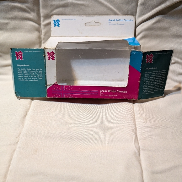 2012 Olympics Red Double-Decker Bus Collectible - Picture 4 of 9
